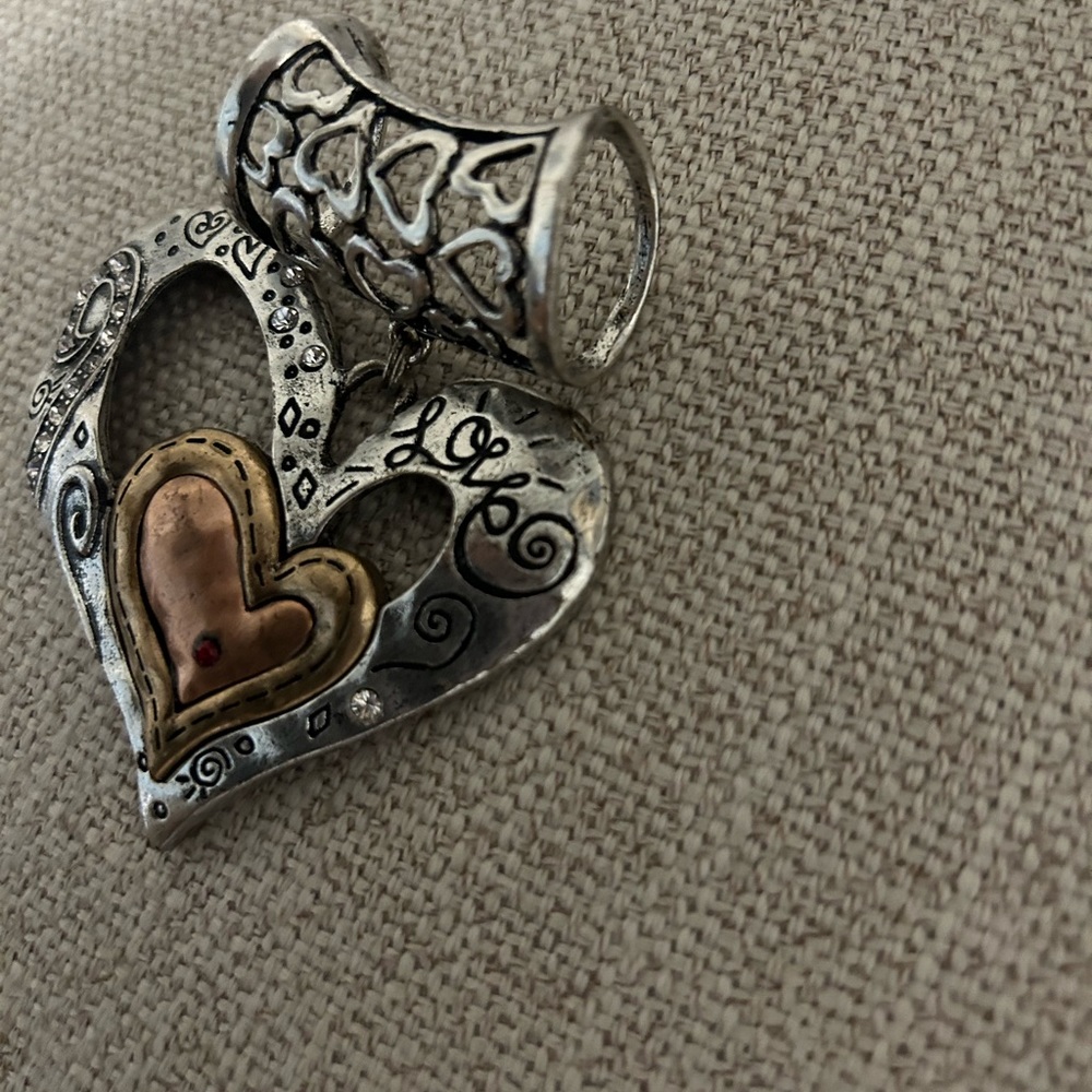 Scarf Jewelry- Tri Tone - Picture 5 of 5